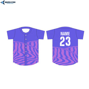 Sublimation <b>Baseball</b> Jersey Custom Team Wear Quick Dry Sports Apparel - Product Image 6