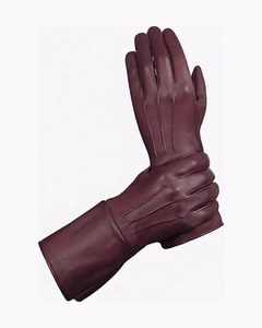 Premium <b>Men</b>’s Genuine Leather Winter <b>Gloves</b> Soft <b>Sheepskin</b> Warm Driving <b>Gloves</b> Custom OEM ODM - Product Image 2