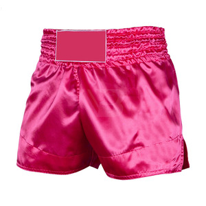 Pantalones Cortos de Boxeo y MMA Unisex para Hombre y Mujer, Logotipo Personalizado, Ropa de Lucha de Artes Marciales de Poliéster para Muay Thai - Product Image 3