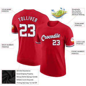 Camiseta de Béisbol Personalizada, Sublimación Completa, Ropa Deportiva, Marca Privada, OEM, ODM, Pedidos al por Mayor, Proveedor de Camisetas para Hombre B2B en EE. UU. - Product Image 2
