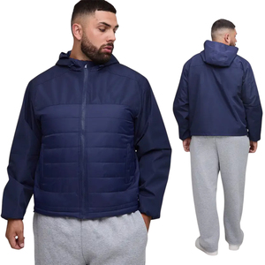 เสื้อแจ็คเก็ตพัฟเฟอร์ไวนิลเงาแฟชั่นใหม่สำหรับผู้ชาย  โลโก้สั่งทำได้  เสื้อโค้ทกันหนาวแบบควิลท์  สไตล์ไฮสตรีทสุดฮิต  ผู้ผลิตสั่งทำจำนวนมาก - Product Image 1