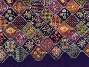 Premium <b>Embroidery</b> Stone Work Fabric 44 Inch 55 Inch Panna Wholesale Luxury Garment <b>Material</b> For Wedding Suits Evening Dresses - Product Image 3