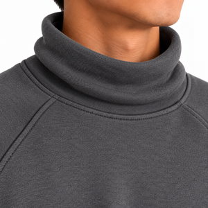 Sudadera de Cuello Alto para Hombre, Estilo Casual, Manga Larga, Ropa para Proveedores Mayoristas - Product Image 5