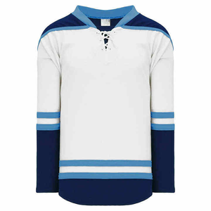 Maillot de hockey avec logo personnalisé |   Maille performante sublimée avec panneaux latéraux en maille |   Usine de vente en gros - Product Image 4