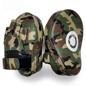 Guantes de Boxeo Personalizados al por Mayor, Guantes de Entrenamiento de Cuero, Almohadillas de Boxeo de Cuero de Grado Profesional - Product Image 2