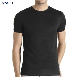 <b>Men</b> Royal <b>Blue</b> Short Sleeve O-Neck T-Shirt Regular Fit Casual Jersey Cotton Breathable Solid Color Design - Product Image 5