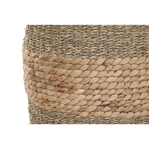 Juego de 3 cestas con jacinto de agua en el centro. Cesta de almacenamiento hecha a mano. Venta al por mayor. Ecológico. Hecho en Vietnam. - Product Image 4