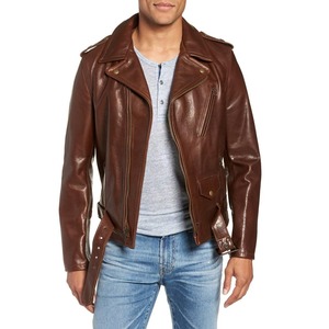 Chaqueta de Cuero PU Casual para Hombre al por Mayor, Chaqueta de Cuero de Motocicleta a la Moda para Hombre, Abrigo Ajustado para Hombre - Product Image 6