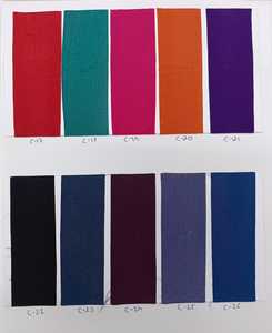 Tela de Trabajo Lisa de Viscosa Chinon Pura de Secado Rápido, Ligera, 60GSM 75D, Tejida, en Stock, para Prendas de Vestir, Kurti, Vestidos, Saris, Textil Femenino - Product Image 3