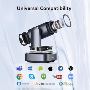 Caméra de conférence PTZ Tenveo VL20H 1080p60fps avec <span class=keywords><strong>zoom</strong></span> 20X, suivi automatique, préréglages faciles, caméra vidéo USB HDMI pour réunions <span class=keywords><strong>à</strong></span> <span class=keywords><strong>distance</strong></span> - Product Image 6