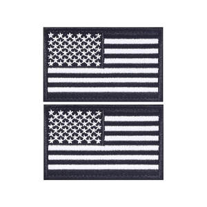 Écussons brodés personnalisés en PU pour chapeaux et vêtements - Patchs brodés tissés à coudre - Product Image 5