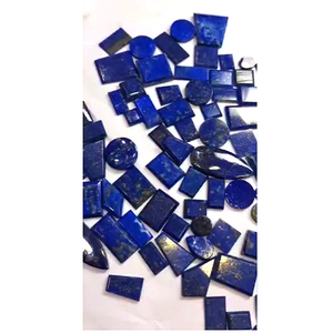 132 pièces de Lapis Lazuli bleu naturel, de 15 mm à 45 mm, ovales, octogonaux, cabochons fantaisie facettés, 1470 carats, lot Iroc Sales, bonne qualité, 88,2 $ US - Product Image 5
