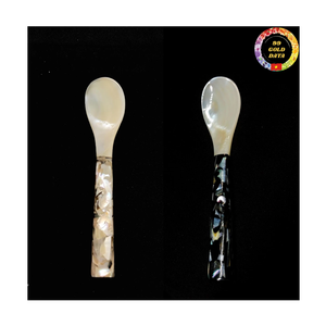 Mother of Pearl Spoon | Natural Seashell | Luxury Dessert Use | OEM Logo | Export Supplier - Product Image 5