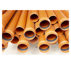 Tuberías de Drenaje Subterráneo de UPVC de Alta Resistencia para Sistemas de Alcantarillado y Aguas Residuales, Tubería de Drenaje de PVC Resistente a la Corrosión de Fábrica - Product Image 2
