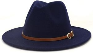 Chapeau Fedora unisexe à large bord |   Chapeau de mode vintage classique - Product Image 6