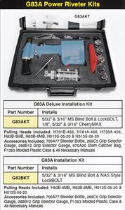 Kits de riveteuses électriques G83A - Product Image 5