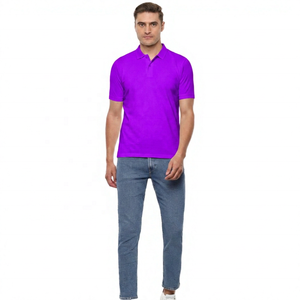 Polo de Manga Corta Blanco para Hombre, Color Sólido, Algodón, Casual, Transpirable, Corte Regular, Tejido de Punto - Product Image 6