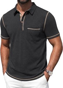 เสื้อโปโลผ้าฝ้ายปักลายตราสัญลักษณ์รอยัล เครสต์ รุ่นพรีสทีจ คุณภาพพรีเมียม คอปกคลาสสิก - Product Image 2
