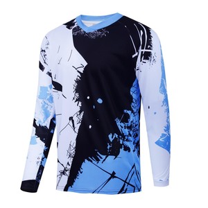 <b>motorcycle</b> & <b>auto</b> <b>racing</b> <b>wear</b> full sublimation 100% polyester motor cross jersey by massee sports MS-0826-213 - Product Image 1