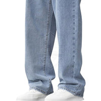 Jean décontracté droit mi-léger pour homme, 100 % coton, écologique, respirant, nouvelle collection été, meilleur prix, disponible en ligne