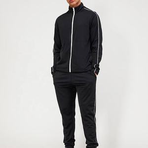 2024 Conjunto de chándal de lana de alta calidad para hombre Logotipo personalizado al por mayor de AARON GARMENTS con cremallera - Product Image 1