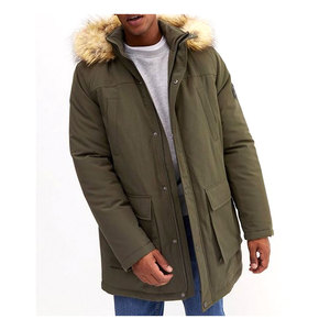Men's Reversible Winter Parka Jacket Windproof and <b>Waterproof</b> Cotton <b>Padded</b> Long Thicken Warm Outdoor <b>Coat</b> in Plus Sizes - Product Image 1