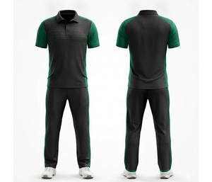 Wholesale Full Sublimation <b>Cricket</b> Team Wear | Men Women Youth <b>Cricket</b> Wears Polo Shirt and Trouser Full Team - Product Image 1