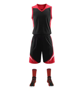 Maillots de basket-ball personnalisés hommes n ° 6 23 votre nom préféré numéro motif Logo brodé saut tir formation rétro hauts - Product Image 3