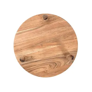 Plateau en bois pour la décoration d'appartements de luxe, plateau de service en bois haut de gamme, fournisseur américain, plateau décoratif en bois rustique, sûr à utiliser - Product Image 1