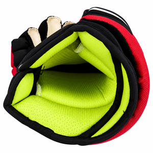 IBERIA Premium Black <b>Red</b> White Ice Hockey <b>Gloves</b> | Hockey Player <b>Gloves</b> | Custom OEM Wholesale - Product Image 6