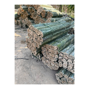 PALO DE BAMBÚ SUSTENTABLE DE PRIMERA CALIDAD EN OFERTA, PALO SEMIRREDONDO DE ALTA CALIDAD PARA APORTECIMIENTO DE CULTIVOS AGRÍCOLAS Y CERCAS EXTERIORES - Product Image 1