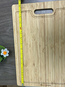 Bamboo Cutting Board Set with Handles <b>Kitchen</b> Chopping Board Food Grade Eco Friendly OEM Supplier Factory Direct - Product Image 5