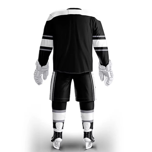 Uniformes de Hockey sobre Hielo Personalizados Profesionales 2025, Transpirables, de Secado Rápido, Ecológicos, 100% Poliéster, Ligeros, de Manga Larga - Product Image 3