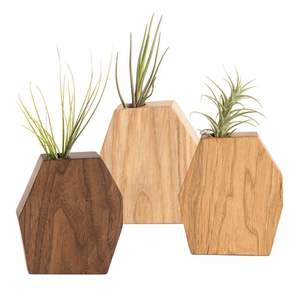 Luxury Modern <b>Table</b> Decor Bamboo and <b>Wooden</b> Vase - Product Image 2