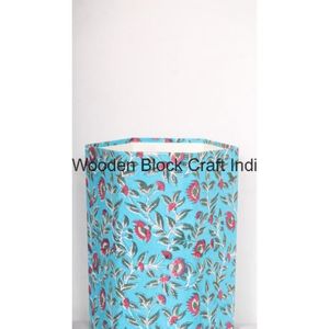 Envoltorio floral hecho a mano con estampado floral y tela de algodón. Ideas ecológicas de contenedores de cartón para decoración del hogar. - Product Image 6