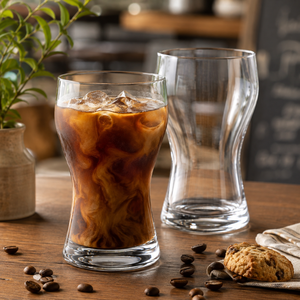 Verre à bière artisanal en borosilicate transparent de 620 ml, sans plomb, pour pintes et pilsner, verrerie de bar réutilisable, en gros - Product Image 5