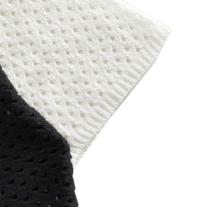 Vintage Striped Knit Sports Jersey for Men Oversized V-Neck Mesh Embroidery Short Sleeve Streetwear T-Shirt - Product Image 5