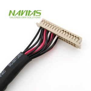 สายเคเบิล OEM Hirose 20ขา2.54มม. DF13 30ขา1571 28 AWG - Product Image 5