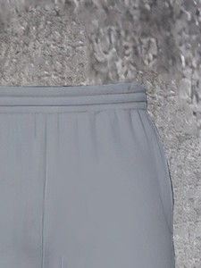 Ensemble de survêtement décontracté pour homme en molleton gris uni avec sweat à capuche et pantalon de jogging à cordon de serrage ajustable - Product Image 4