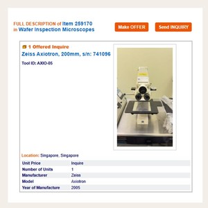 Carl Zeiss Axiotron - Product Image 3