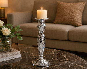 Modern <b>Brass</b> <b>Candlestick</b> <b>Holder</b> Decorative Home Accessories for Wedding & Festive Decoration - Product Image 2