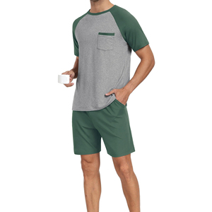 Ensemble de survêtement d'été de haute qualité pour homme, t-shirt et short, respirant, séchage rapide, coton et polyester, pour la course à pied et le sport - Product Image 5