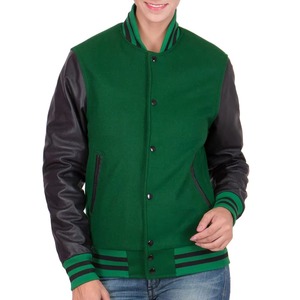 Blouson universitaire lourd pour femme, vente en gros usine, coton/polyester, écologique, coupe-vent, séchage rapide, infroissable, teint uni - Product Image 1
