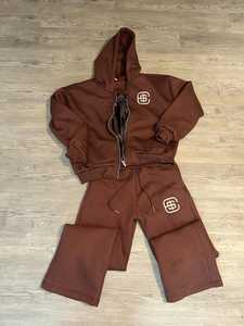 Nouveau design de survêtement bicolore pour hommes, jogger à capuche avec logo personnalisé, ensemble 2 pièces pour hommes, survêtement à blocs de couleurs - Product Image 2