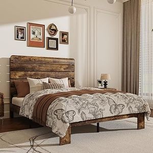 Lit de chambre à coucher sculpté à la main avec pied de lit, lit king size de luxe, cadre de lit en bois massif fait main, plateau en bois massif de qualité supérieure - Product Image 6