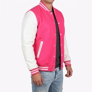 Chaqueta Varsity para Hombre, Estilo Urbano, Nueva Colección, a la Moda, Cómoda, con Diseño y Logotipo Personalizados - Product Image 3