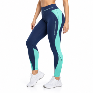 Leggings pour femmes, taille mi-haute, décontractés, respirants, pour l'entraînement, le fitness, le yoga, sans couture, personnalisables OEM - Product Image 3