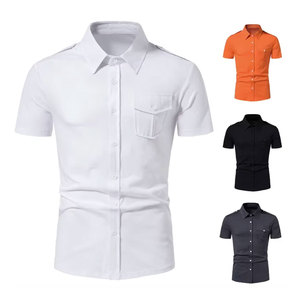 Camisas de manga corta para hombre, camisas con cierre de botones personalizadas para hombre, camisas de buena calidad para hombre en venta - Product Image 1