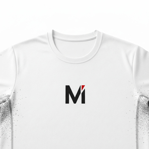 T-shirt de sport slim fit, nouveau design, impression personnalisée, vêtements de sport pour entraînement en extérieur, vêtements de sport flexibles. - Product Image 5