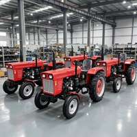 35PK 40PK Smalle 4WD Minitractor 50PK voor koffie- en tropische fruitplantages Colombia Ecuador